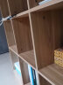 耐赛尔书架置物架落地书柜简易家用实木色收纳储物柜八格小型矮格子柜 【全实木健康无漆】2层60*60 实拍图