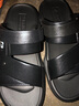 回力凉鞋男士中老年爸爸夏季外穿沙滩高档新款厚底防滑耐穿凉拖鞋 黑色【EVA柔软不磨脚】 39 【标准码】 实拍图