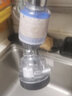 净恩（JiNGEN） 净恩厨房水龙头净水器家用自来水过滤器水嘴防溅头加长延伸器增压起泡器 X7三种出水模式透明款（共5个滤芯）过滤器 实拍图