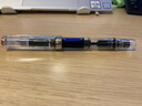 三文堂（TWSBI） ECO钢笔活塞上墨式钢笔系列学生成人练字书法透明示范钢笔男女孩大容量免费刻字送礼官方正品 透明色 EF尖 实拍图
