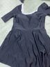 弈姿女士泳衣保守连体游泳衣显瘦泳装大码泳衣女 EZI19W193 黑色 XXL 实拍图