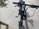 凤凰（Phoenix）电动自行车折叠电动车锂电池小型代驾车男女式成人电助力车 R9L黑/非折叠/48V内置电池 15AH电动续航45km 实拍图