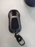 霞想宝马钥匙套5系3车X3扣X5壳X1刀锋530五525三X6汽车X4男X2适用i3包 宝马B款【星空黑】+盾牌钥匙扣 实拍图