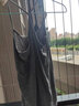 浪莎(2件装)吊带背心女打底吊带外穿吊带衫工字内搭打底衫黑1灰1均码 实拍图