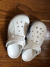 卡骆驰（crocs）洞洞鞋男鞋女鞋 25夏季新款贝雅拖鞋轻便透气情侣鞋沙滩鞋凉鞋 骨白经典克骆格/现货速发 45 -46  /M11/290mm 实拍图