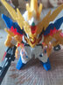 万代（BANDAI）高达Gundam拼插拼装模型玩具三国创杰传刘备 关羽 SD BB战士Q版 SD01-刘备 独角兽 实拍图