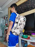 顿巴纵队登山包学生书包户外旅行骑行男女双肩背包运动休闲防水电脑包军迷户外旅行包骑行包大容迷彩双肩包 迷彩-JD发货 实拍图