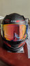 LS2摩托车头盔男女全盔四季赛车防雾3C跑盔卡丁车四季安全帽FF358 哑黑红水晶(赠防雾贴+头套) XXXL(建议61-62头围） 实拍图
