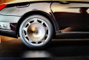 NOREV 1:18诺威尔2021款 奔驰s680迈巴赫 合金汽车模型 车模 豪华轿车 红宝石黑/石文银 圆轮毂 实拍图