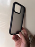 严谨 小泽推荐手机壳iphone肤感磨砂苹果防摔简约保护套保护壳独立金属按键镜头保护 黑色 磨砂细腻润感/独立金属按键 iPhone13 pro 实拍图