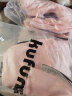 酷峰（kufun）新款韩版滑雪服男女加厚保暖防水单双板装备分体滑雪衣裤情侣雪衣 粉紫心套装  M 晒单实拍图