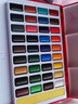辉柏嘉（Faber-castell） 固体水彩颜料套装24色初学者手绘水粉颜料透明水彩画工具组合12 24色+红胖子水彩笔1# 3# 5# 实拍图