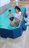 西哈泳士免充气折叠儿童游泳池家用小孩婴儿游泳桶成人大型户外支架洗澡池 3米【乐享套餐】免充气泳池 实拍图