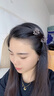 清晨的星星迷你水钻小抓夹女2026新款高端后脑勺半扎发夹子头饰小巧精致发饰 咖色2件 实拍图