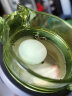 希乐运动水杯男女士户外 塑料杯 大容量带茶隔便携太空杯泡茶杯个性随手杯1715 XL1715绿色 实拍图