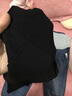 缘家馨（yuanjiaxin）春秋季外穿孕妇裤九分裤八分托腹裤子宽松加肥大码哈伦萝卜休闲裤 黑色 5XL 实拍图