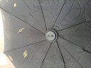 良渚文化（LIANGZHU CULTURE）防晒天堂伞高颜值晴雨伞文创手动轻便折叠伞男女通用大伞具抗风 奶酪色 实拍图