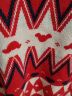 红蜻蜓 针织衫女秋冬季新款半高领毛衣女长袖t恤打底衫加厚女装线衣外套 红色 均码（适合80-130斤） 晒单实拍图