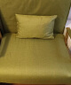 星奇堡 沙发床可折叠两用多功能双人折叠床单人小户型家用沙发 190*65CM 黄色(带腰枕） 实拍图