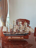 Snnei木质仿真帆船模型摆件 办公室电视柜装饰品 一帆风顺手工艺船 《帕萨特号》50cm 晒单实拍图