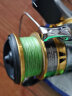 simago喜曼多耐磨pe线路亚专用远投线水滴轮进口大力马过胶鱼线纺车轮 新耐磨王绿色105米1.2号 实拍图