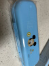 迪士尼（Disney）儿童餐具套装宝宝吃饭训练学习筷子不锈钢叉勺便携收纳盒 四件套米奇蓝色 晒单实拍图