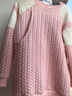 娇银春秋加厚空气棉月子服冬季产后纯棉孕妇睡衣秋冬哺乳家居服套装款 C928粉色加厚款【送同色围脖】 L（建议120-140斤左右) 实拍图
