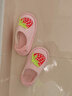 土豆屋儿童拖鞋宝宝女童居家棉拖鞋男童小童防滑婴儿小孩地板鞋室内鞋 粉红兔子 24 内长14cm 170码 脚长13-13.5cm 实拍图