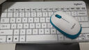 罗技（Logitech）MK245 Nano无线键鼠套装办公无线鼠标键盘套装 办公键鼠笔记本电脑键盘便携迷你紧凑设计 MK245 nano白色 实拍图