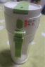 臻米（ZHENMI） 榨汁机10叶刀头小型便携式家用多功能炸果汁机迷你搅拌榨汁杯 牛油果绿（10叶刀头+可拆吸管） 实拍图
