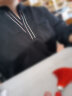 品汇菲大码女装套装胖妹妹春季微胖mm时尚洋气减龄显瘦藏肉遮肚子两件套 黑色 常规 3XL 建仪155-180斤 实拍图