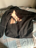 埖煦堆堆袖棉服男连帽24冬季新款棉衣男加厚短款羽绒面包服棉袄男外套 黑色 L（建议体重120-135斤） 实拍图
