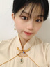 宫典国潮四叶草和田玉耳环女中式风925银流苏耳坠耳饰送端午节礼物 【四叶草耳环】天然和田玉+送官方鉴定证书 实拍图