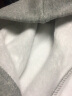 纯一良品（CUNYI）童装儿童加绒卫衣两件套秋冬装中大童运动套装男童女童连帽套装 灰色(加绒) 150cm 晒单实拍图