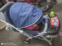 华婴 婴儿推车轻便携式折叠伞车双向可坐躺bb小孩宝宝新生四轮儿童车 升级版牛仔蓝+可坐可躺+可折叠+可双向推行 实拍图