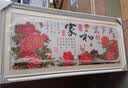 织巢鸟新款十字绣成品家和万事兴花开富贵牡丹绣好的客厅卧室装饰挂画 机绣成品尺寸约【120*53cm】  实拍图