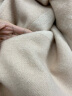SHERWOOD /喜屋 羊毛羊绒毯四季办公室沙发盖毯时尚披肩毛毯单双人夏季空调毯 灰褐色（2.4斤） 150*200cm 晒单实拍图