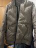 吉普（JEEP）羽绒服男冬季短款休闲棒球领外套男士保暖潮牌衣服男装 卡其 M  实拍图