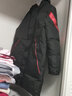 欧遥儿童加绒加厚羽绒棉服男童冬装棉外套新款帅气12中长款14棉衣3-15 黑色 140建议身高130cm左右 实拍图