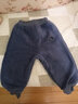 婴儿裤子冬装宝宝长裤新款洋气儿童休闲裤秋冬男保暖裤女 蓝色 90cm 实拍图