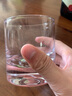 安知鱼（ANZZYU）无铅玻璃杯威士忌杯加厚烈酒杯闻香杯家用洋酒杯酒吧古典杯水杯 无花纹厚底杯250ml250ml1只 实拍图