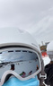 PROPRO 滑雪镜男女户外登山防风护目镜防雾单双板滑雪可卡近视眼镜 柱面星际银 实拍图