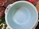 汉世刘家 洗脸盆家用洗衣盆双耳加厚壁挂大盆洗菜学生宿舍塑料盆洗脚盆子 防滑特大号41CM提手盆青绿 实拍图