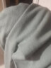 ROEYSHOUSE罗衣无缝工艺100%羊毛保暖半高领针织衫秋冬款中领打底衫女03570 锡瓦绿 S/M 晒单实拍图