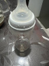 贝亲(Pigeon) 玻璃奶瓶自然实感第3代 宽口径玻璃奶瓶 婴儿奶瓶 240ml  AA187 M号3个月以上 实拍图