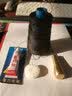 TTT手工皮具diy材料包工具直钩弯钩锥子打孔缝鞋底补鞋钩针针线套装 【黑线300米+铜柄+直钩】送赠品 尺寸如图 实拍图