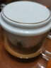 容山堂 玻璃茶水分离办公杯泡茶杯绿茶水杯功夫茶杯可加热杯子茶具套装 陶瓷玻璃泡茶杯-海水江崖款 实拍图