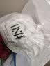 欧莎（OSA）收腰V领新疆棉短袖t恤女夏季2025年新款内搭正肩小白T上衣 白色 XS 实拍图