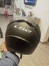 LS2头盔   摩托车头盔   赛车跑盔  机车  卡丁车  FF358 哑黑 XL头围57-58 实拍图