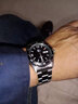 东方双狮手表男日本全自动机械表水鬼200米防水潜水表男士原装进口 烟熏渐变灰/机械潜水表/10N 实拍图